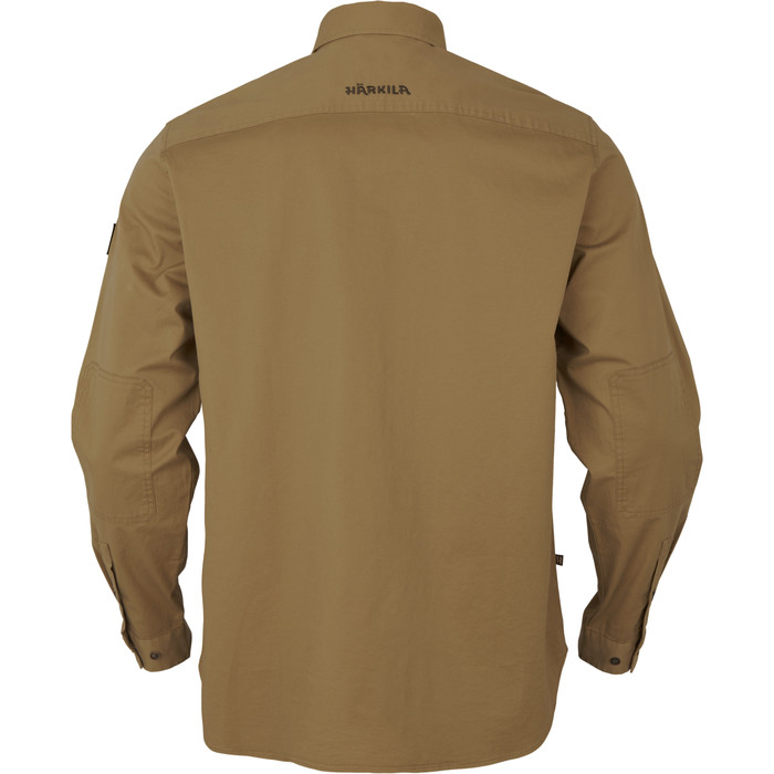 2023 Harkila Mens Trym Skjorte Long Sleeve Shirt 140113653 - Antique Sand
